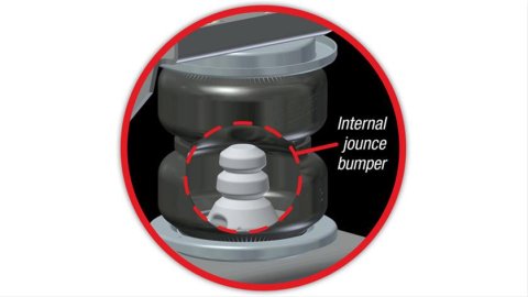Air Lift Replacement Air Spring - LoadLifter 5000 Ultimate Bellows Type w/ internal Jounce Bumper