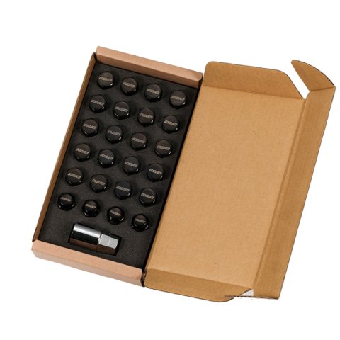 Rays 19 Hex L33 Lock & Nut Set 14x1.50 - Black