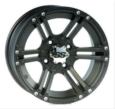 ITP SS 212 14x6 / 4x110 BP / 4+2 Offset Black Wheel