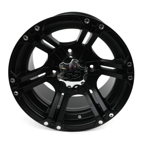 ITP SS 212 14x6 / 4x137 BP / 4+2 Offset Black Wheel