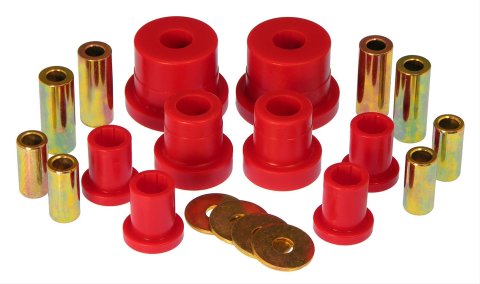 Prothane 06-09 Chevy Trailblazer Front Control Arm Bushings - Red