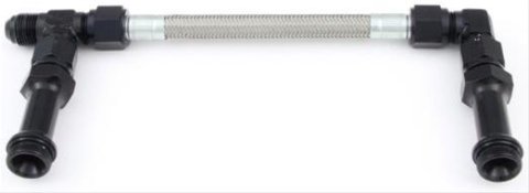 Fragola -8AN Pro Stock Fuel Line Kit - 4150 Black