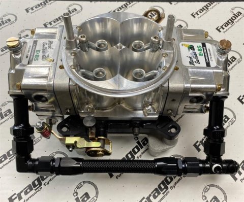 Fragola 9/16-24 Dual Inlet Demon -6AN Competition Fuel Line Kit