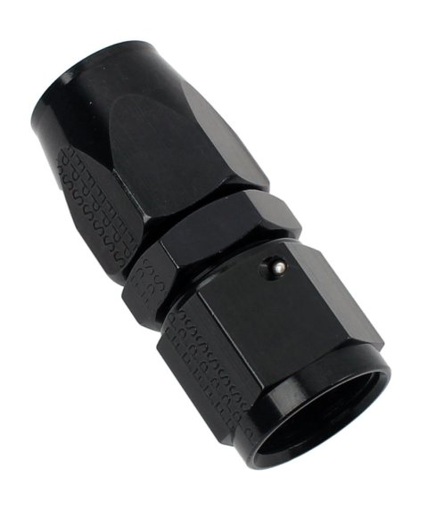 Fragola -10AN Straight Pro-Flow Hose End - Black