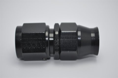 Fragola -8AN Real Street Straight Hose End Black For PTFE Hose