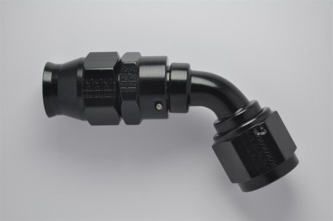 Fragola -8AN Real Street x 60 Degree Hose End Black For PTFE Hose