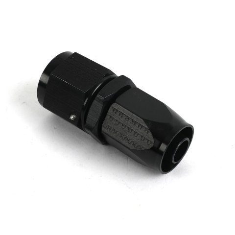Fragola -10AN Fem. Nut x -8AN Hose Reducing Hose End - Black