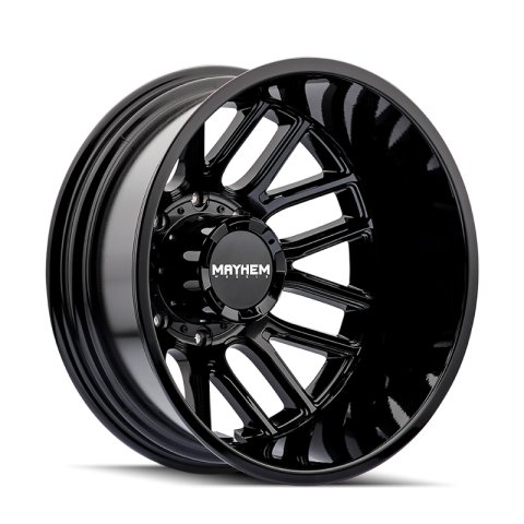 Mayhem 8107D Cogent Dually 20x8.25 / 8x200 BP / -192mm Offset / 142mm Hub Gloss Black Wheel