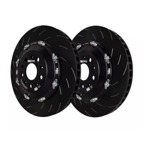 EBC Racing 2020+ Chevrolet Corvette Stingray 6.2L (w/Z51 Perf Package) 2 Piece SG Racing Rear Rotors