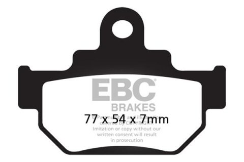 EBC 99-10 Suzuki GZ 250 Marauder Front Left FA-SFA-X Brake Pads