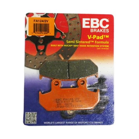 EBC 88-89 Honda GL 1500 Goldwing All models Front Left/Right Semi-Sintered Vee Brake Pads