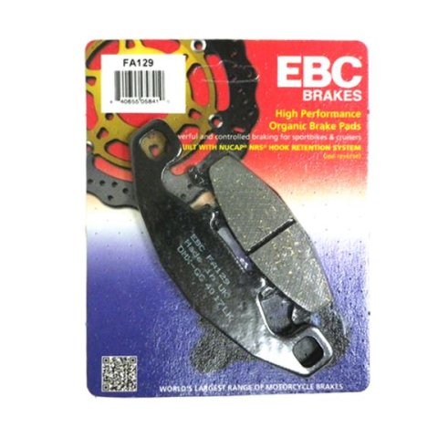 EBC Organic Brake Pads FA129 Pads, Powersport, Organic, Kawasaki, Suzuki, Set