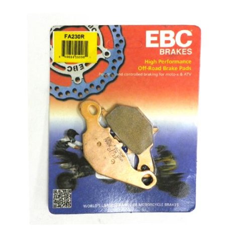 EBC 03-06 Kawasaki KLX 125 L Front Left R Series Sintered Brake Pads