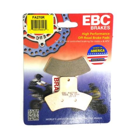 EBC 99-00 Polaris Trail Blazer 250 Front Left R Series Sintered Brake Pads