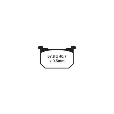 EBC 81-82 Kawasaki KZ 305 CSR Front Left/Right FA-SFA-X Brake Pads