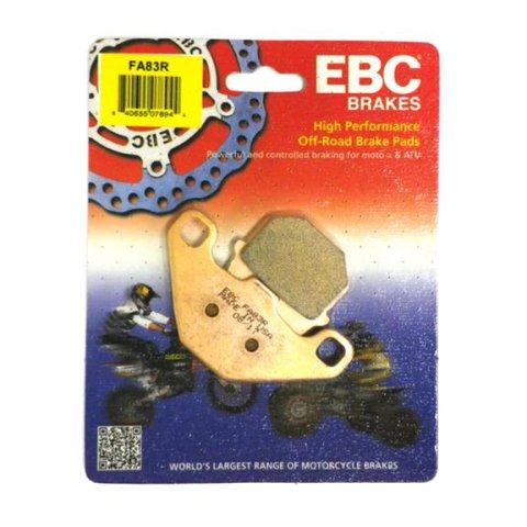 EBC R Series Sintered Brake Pads FA83R Pads, Powersport, Series, Copper Alloy, Set