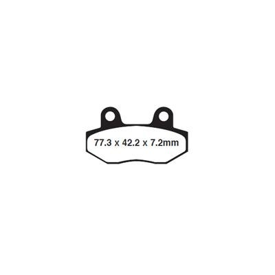 EBC 85-87 Honda CMX 250 C/CD Rebel Front Left/Right FA-SFA-X Brake Pads
