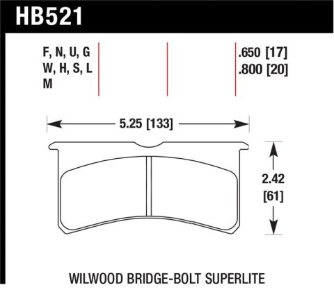 Hawk HP+ Street Brake Pads