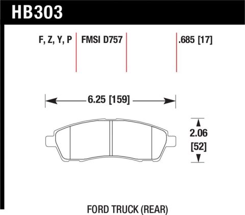 Hawk Super Duty Street Brake Pads