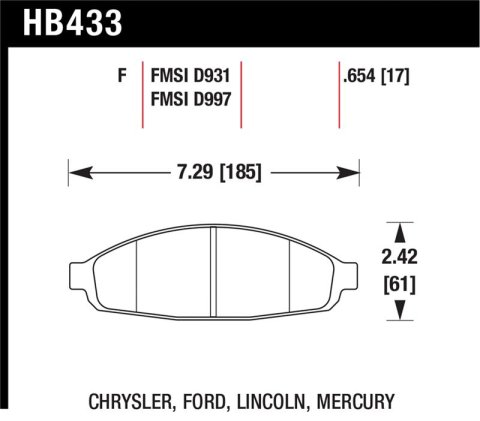Hawk HPS Street Brake Pads