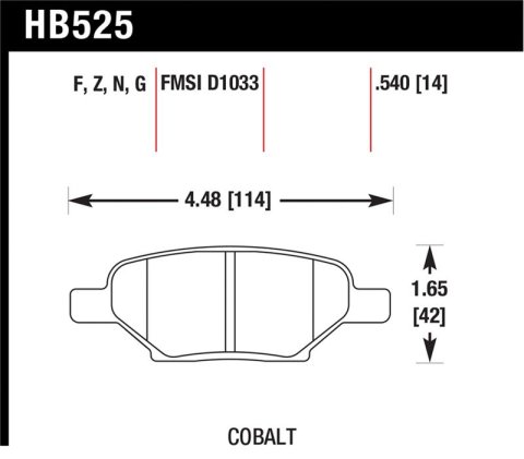 Hawk HPS Street Brake Pads
