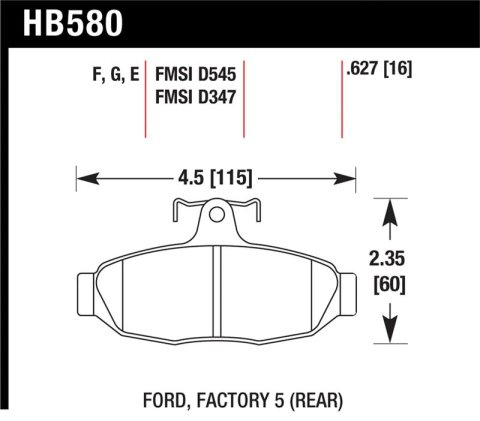 Hawk HPS Street Brake Pads