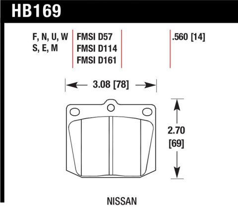 Hawk HPS Street Brake Pads