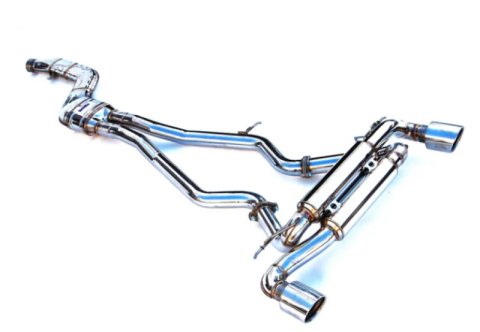 Invidia 2019+ Toyota Supra Gemini w/ Valve Rolled Stainless Steel Tip Cat-back Exhaust