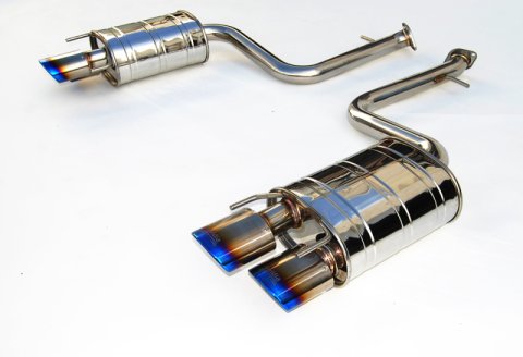 Invidia 15+ Lexus RC350/200T Titanium Quad Rolled Tip Axle-Back Exhaust