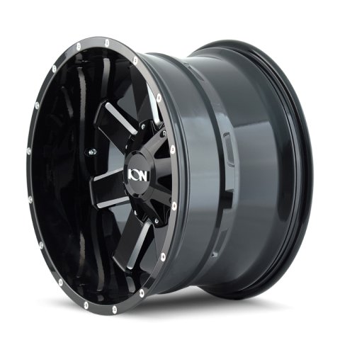 ION Type 141 18x9 / 6x135 BP / 18mm Offset / 106mm Hub Gloss Black Milled Wheel