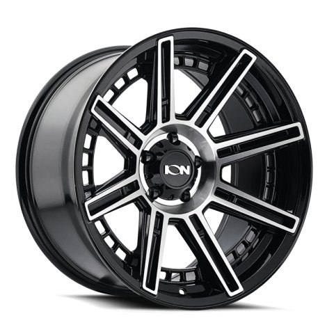 ION Type 149 20x10 / 8x165.1 BP / -24mm Offset / 125.2mm Hub Black/Machined Wheel