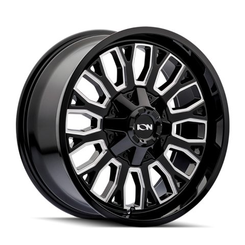 ION Type 152 20x9 / 5x127 BP / 0mm Offset / 87.1mm Hub Black/Milled Wheel