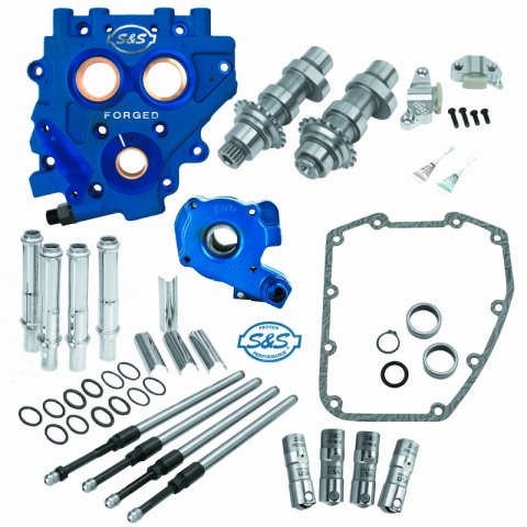 S&S Cycle 07-17 BT Chain Drive Cam Chest Kit - 585C