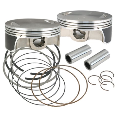 S&S Cycle 2007+ BT 4-1/8in FD Piston Set - .030in