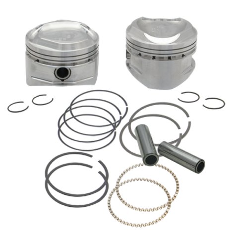 S&S Cycle 84-99 BT LSF 3-5/8in Piston Set - .020in