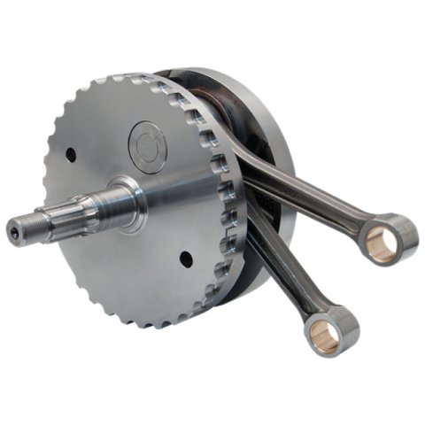 S&S Cycle 99-06 BT 4-5/8in Stroke Flywheel Assembly W/O Sprocket Shaft Bearing
