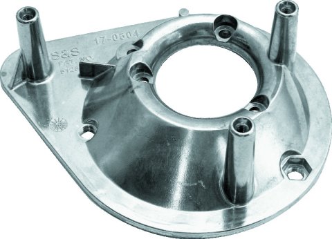 S&S Cycle 57-85 XL w/ Super E/G Carb Air Cleaner Backplate
