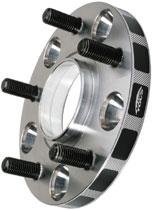 Project Kics 12X1.25 5x100 Wide Tread Spacers - 15MM