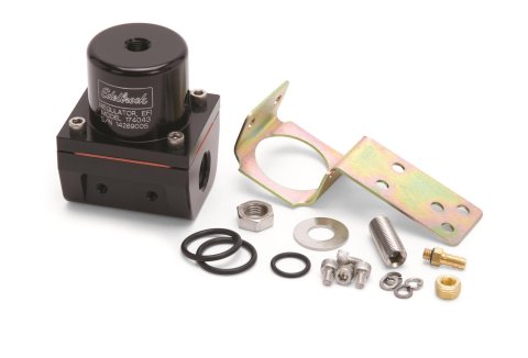Edelbrock Fuel Pressure Regulator EFI 180 GPH 35-90 PSI -6 In/Out -6 Return Black