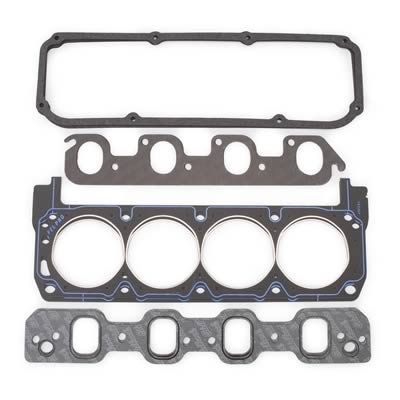 Edelbrock Gasket Kit Top End Ford 302/351W E-Boss/Clevor for Use w/ Perf RPM Cyl Hds