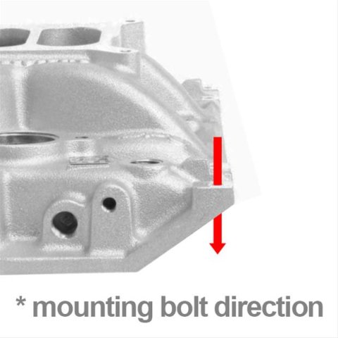 Edelbrock Perf RPM Vortec Manifold