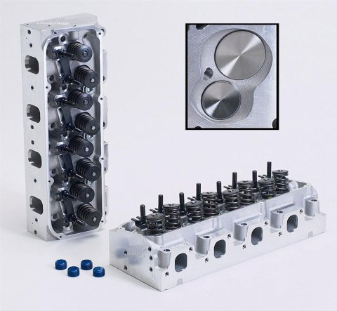 Edelbrock Cyl Head 351C Ford 2V Perf RPM Complete