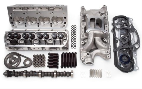 Edelbrock Power Package Top End Kit RPM Series Ford 81-Earlier 331-363 CI Small Block V8 440Hp+