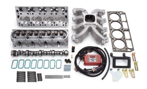 Edelbrock Power Package Top End Kit Victor Jr Series Chevrolet 1997-2004 5 7L LS1