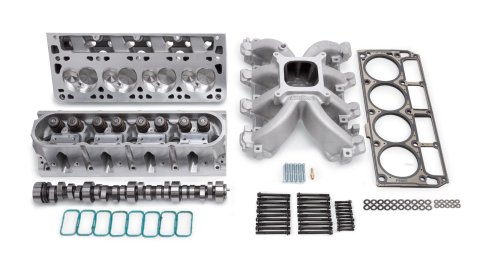 Edelbrock Power Package Top End Kit Victor Jr Series Chevrolet 1997-2004 6 0L LS2