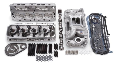 Edelbrock Power Package Top End Kit Victor Jr Series Chevrolet 95-Earlier Mark IV