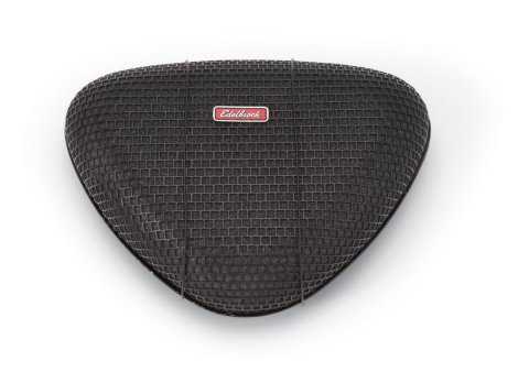 Edelbrock Air Cleaner Pro-Flo 1000 Series Triangular Steel Top 11 375In X 8 375In X 3In Black