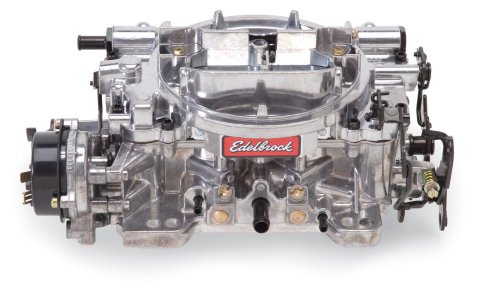Edelbrock Manifold And Carb Kit Performer RPM Air-Gap Small Block Chrysler Natural Finish