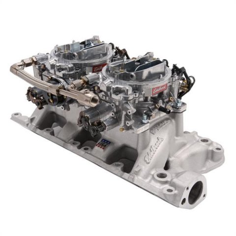 Edelbrock Dual Quad Kit RPM Air-Gap 289-302 Ford