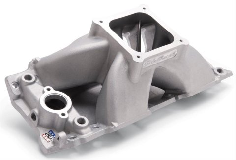 Edelbrock Manifold BB Chevy Tall Deck Super Victor II (632) CNC Port-Matched for 60409 CNC Heads
